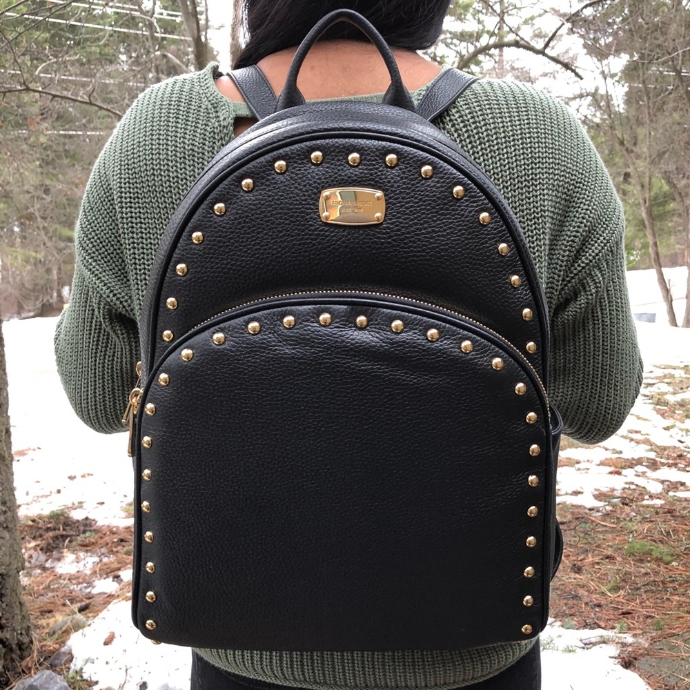 SOLD❤️Michael Kors Large Abbey Studded Backpack